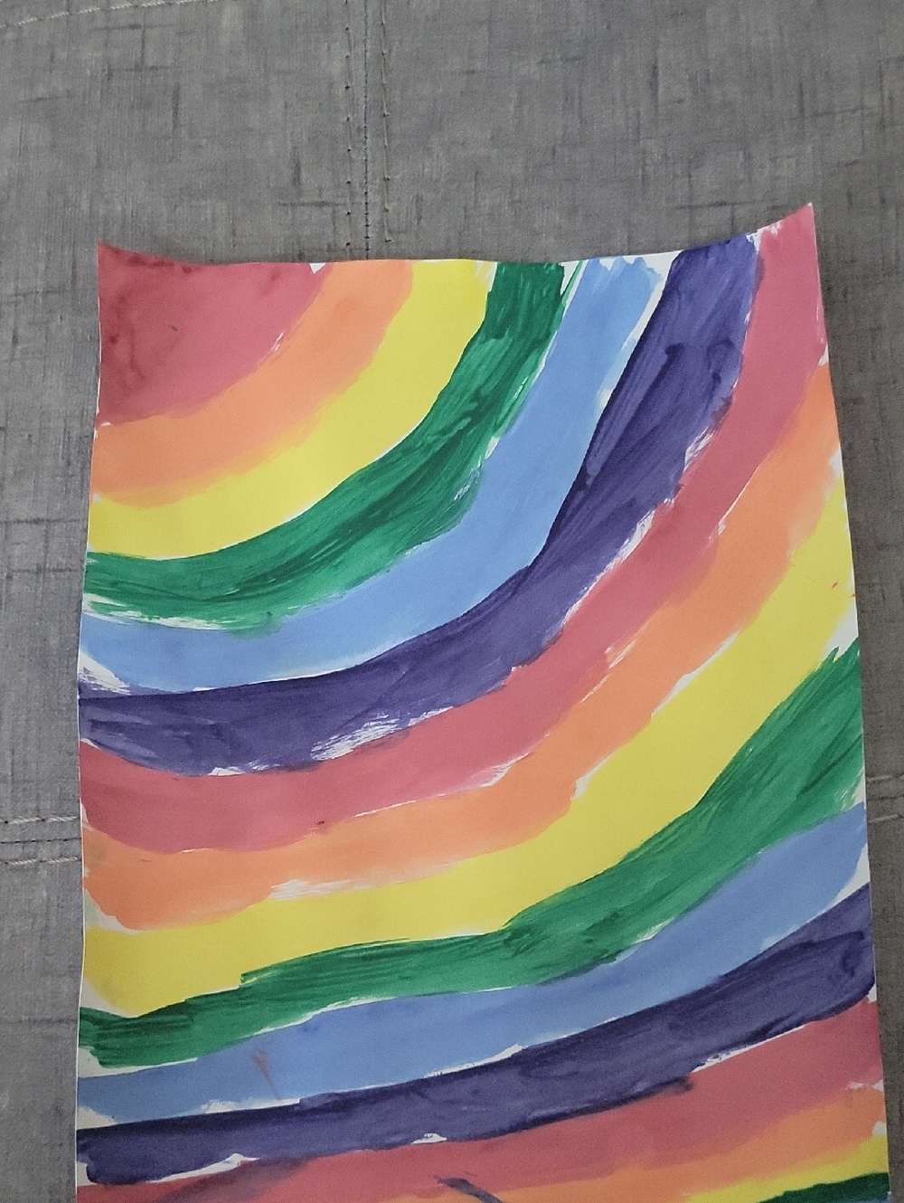 Multicolor Rainbow Art.